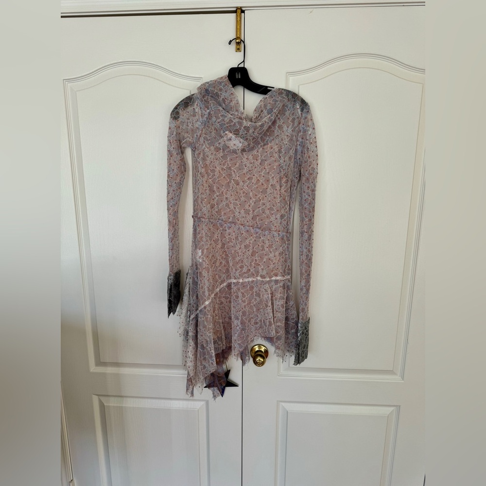Anaïs Jourden Duo Lace Off-The-Shoulder Mini Dress - Picture 7 of 9